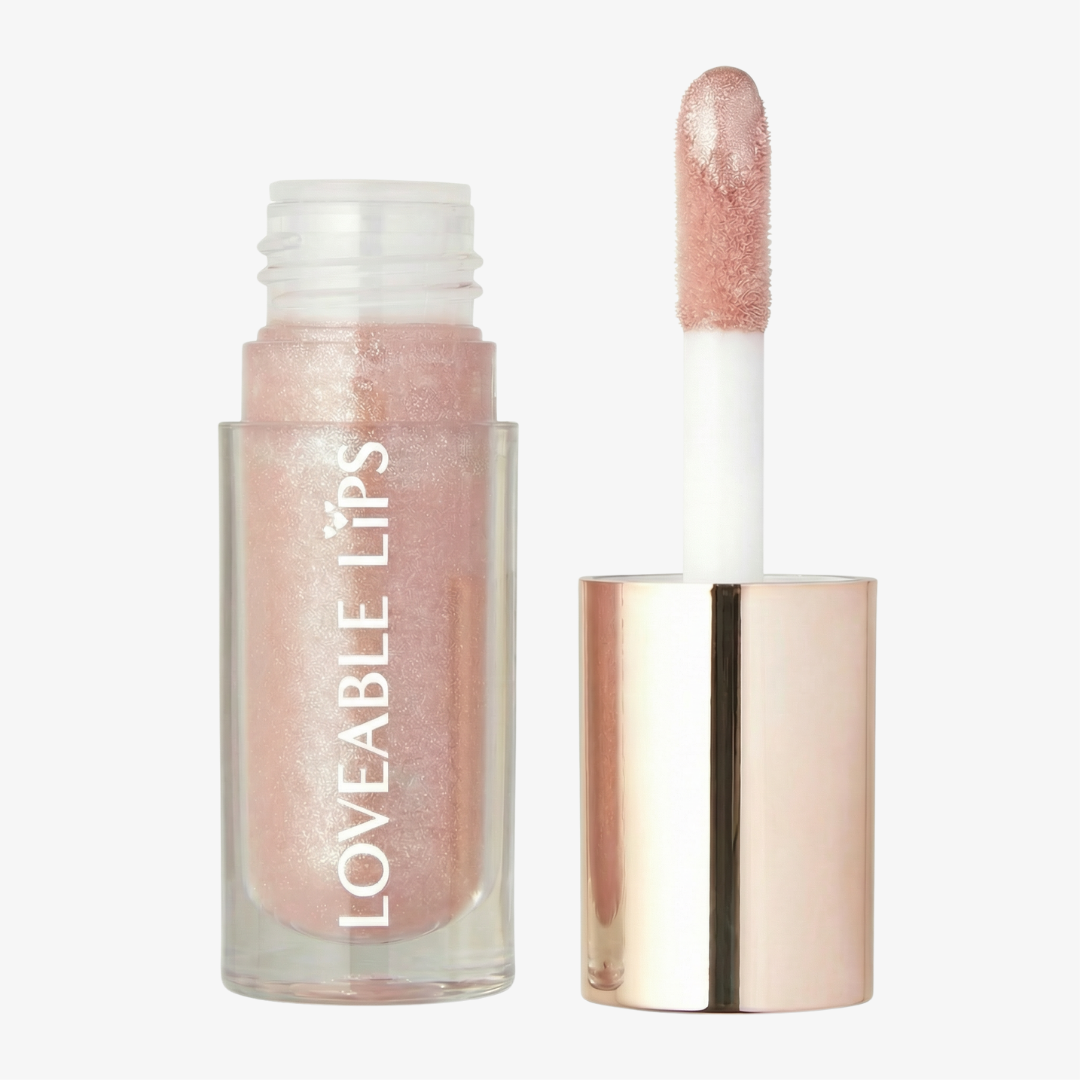 Champagne Whirl Lip Gloss - Loveable Lips