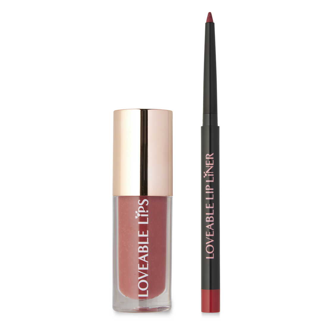Gloss + Lip Liner Duo - Mystic Magic &amp; Enchanted Edge - Loveable Lips