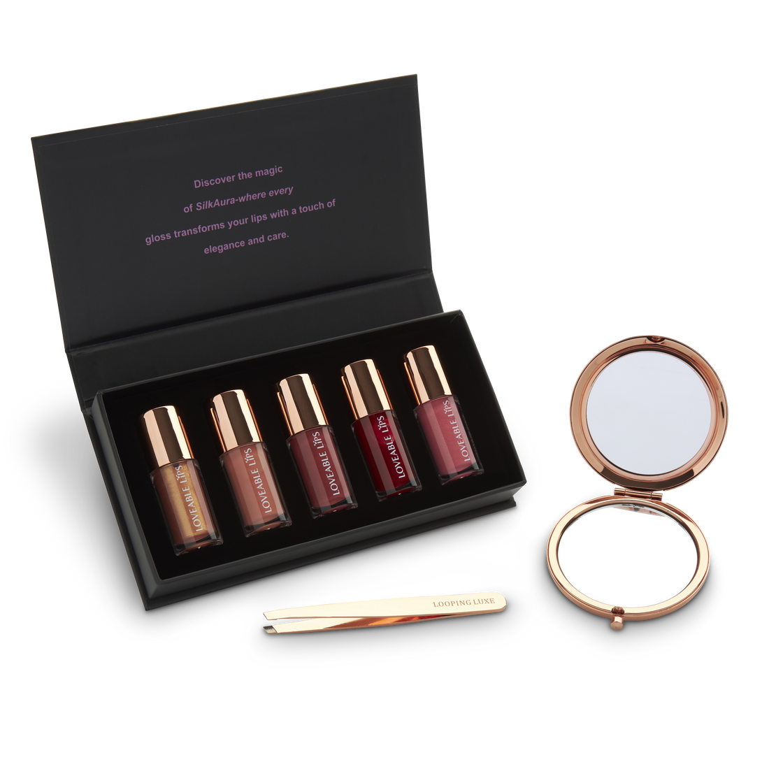 SilkAura Mini Gloss Gift Set