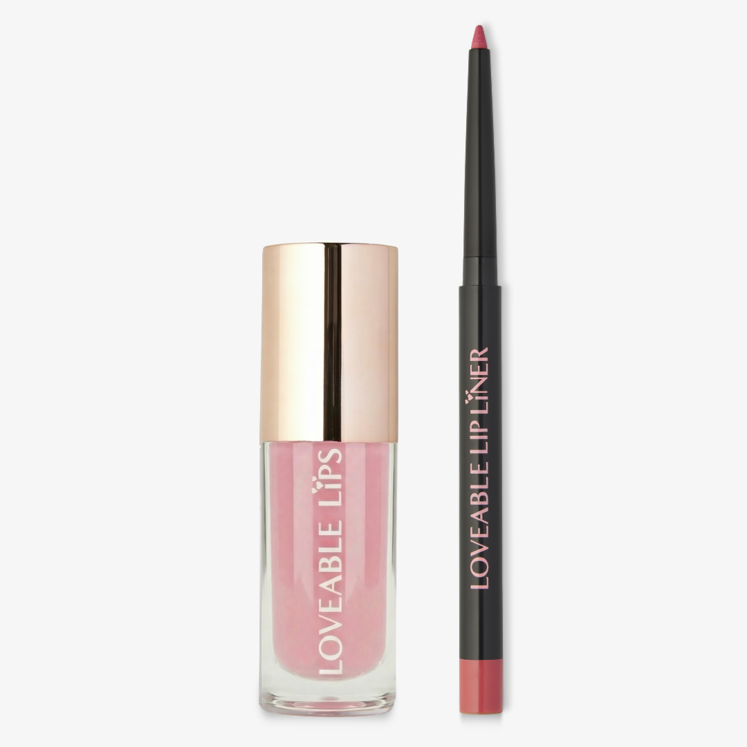 Lip Duo - Petal Kiss &amp; Soft Silhouette - Loveable Lips