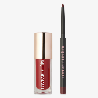 Lip Duo - Rosewood Kiss Gloss & Berry Defined Lip Liner