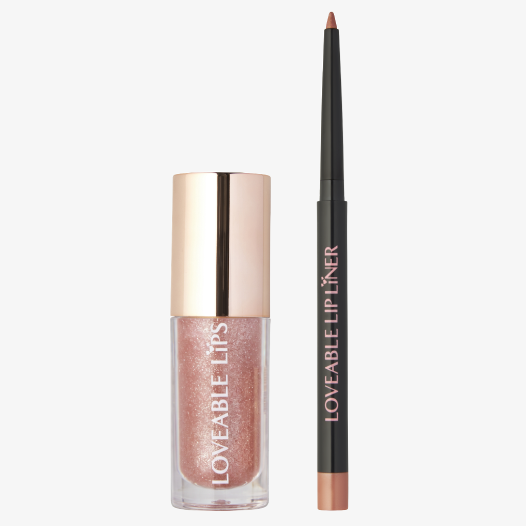 Champagne Whirl Lip Duo