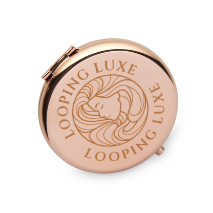 Luxury Pocket Mirror - Loveable Lips
