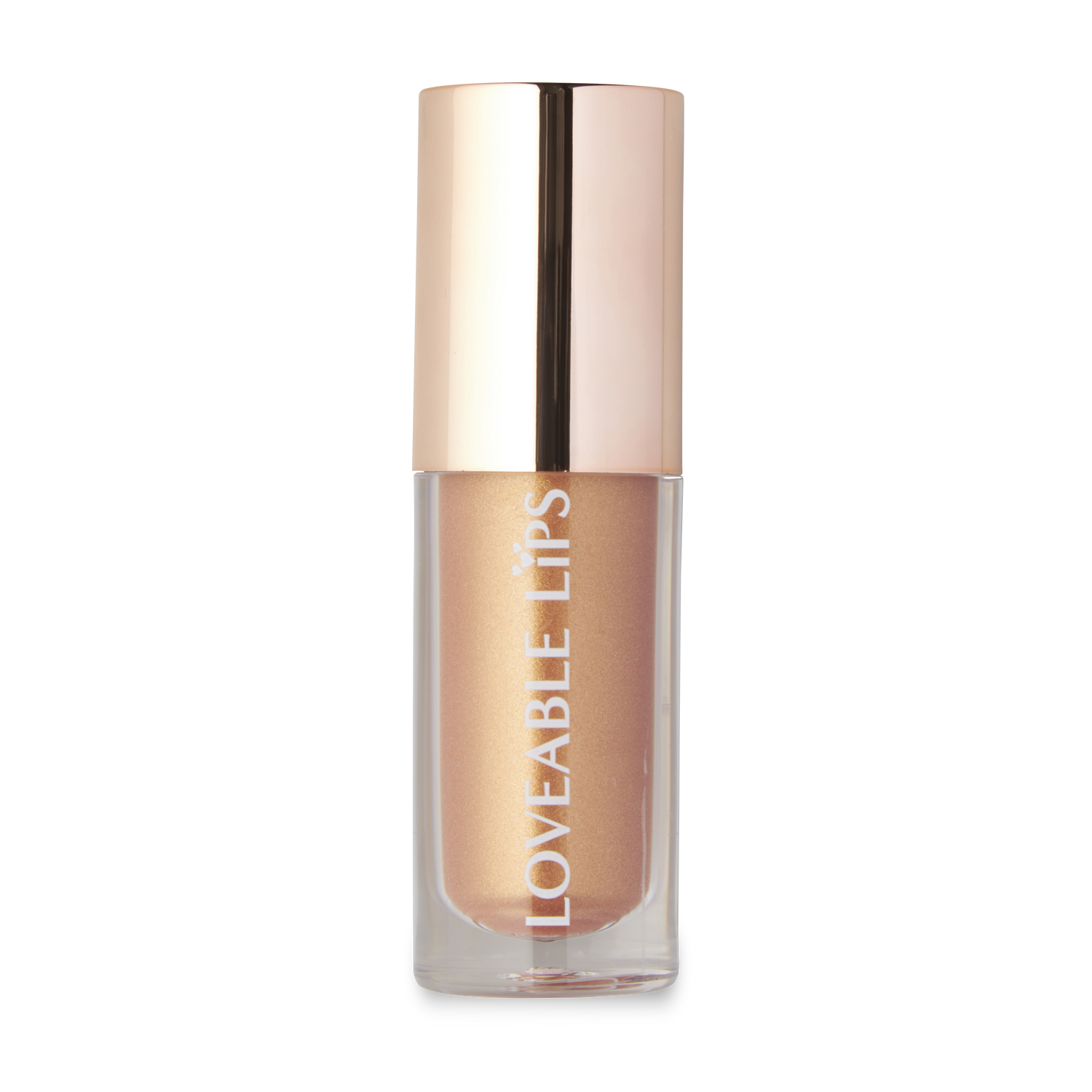 Radiant Rose Gold Lip Gloss - Loveable Lips