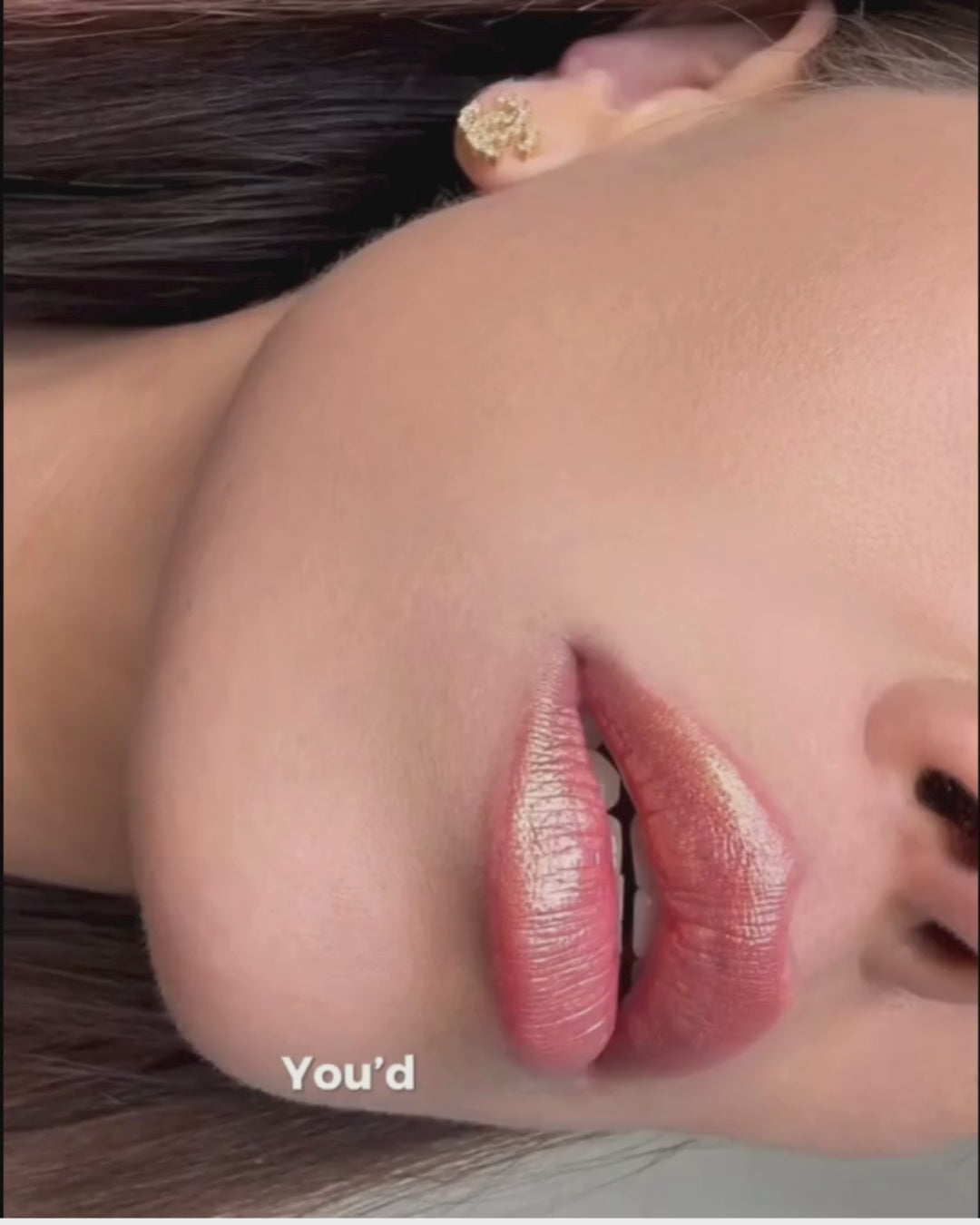 Radiant Rose Gold Lip Gloss